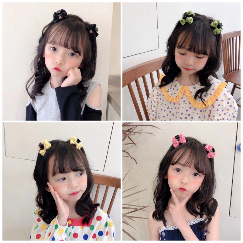 Kẹp Tóc Đính Nơ Nhỏ Xinh Xắn Thời Trang Hàn Quốc Cho Bé Gái
