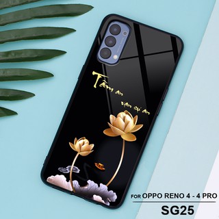 ỐP lưng kính 3D OPPO RENO4 / RENO4PRO, ỐP điện thoại thế hệ mới siêu sang Son Store