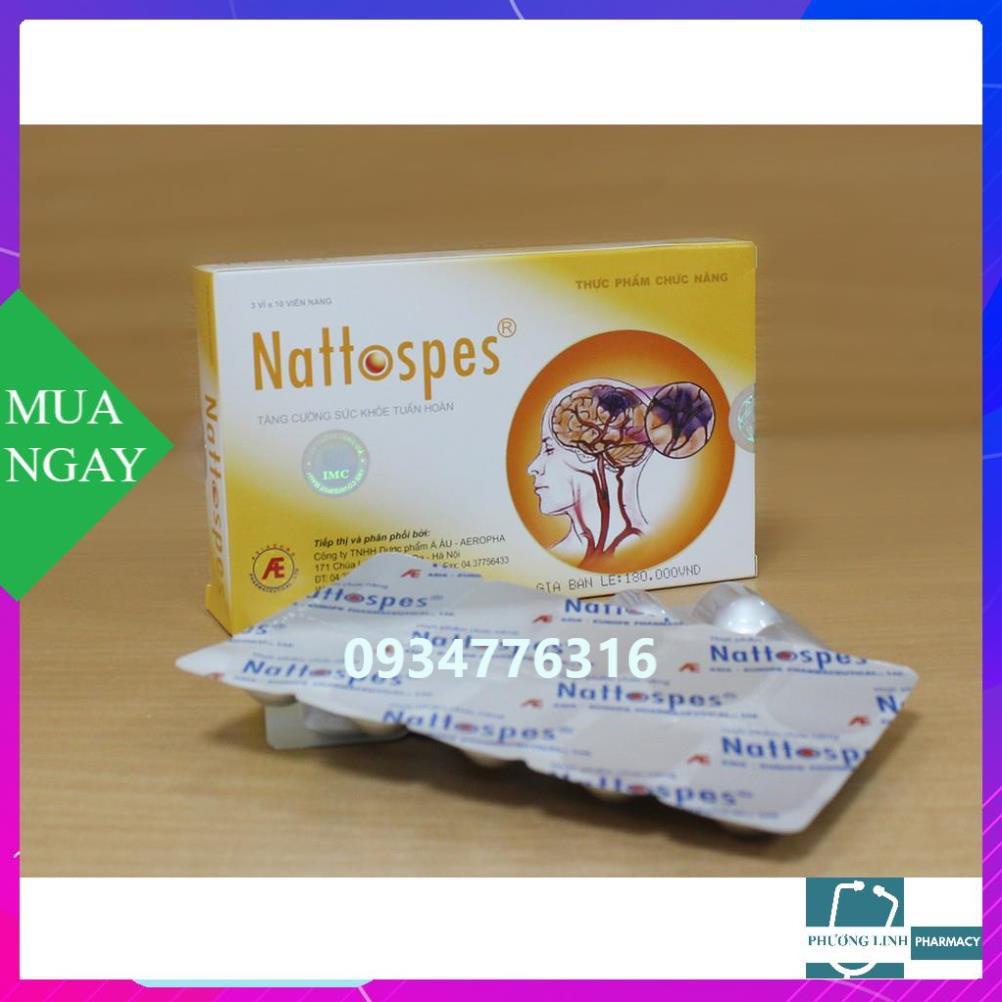 Nattospes Tăng sức khỏe tuần hoàn não