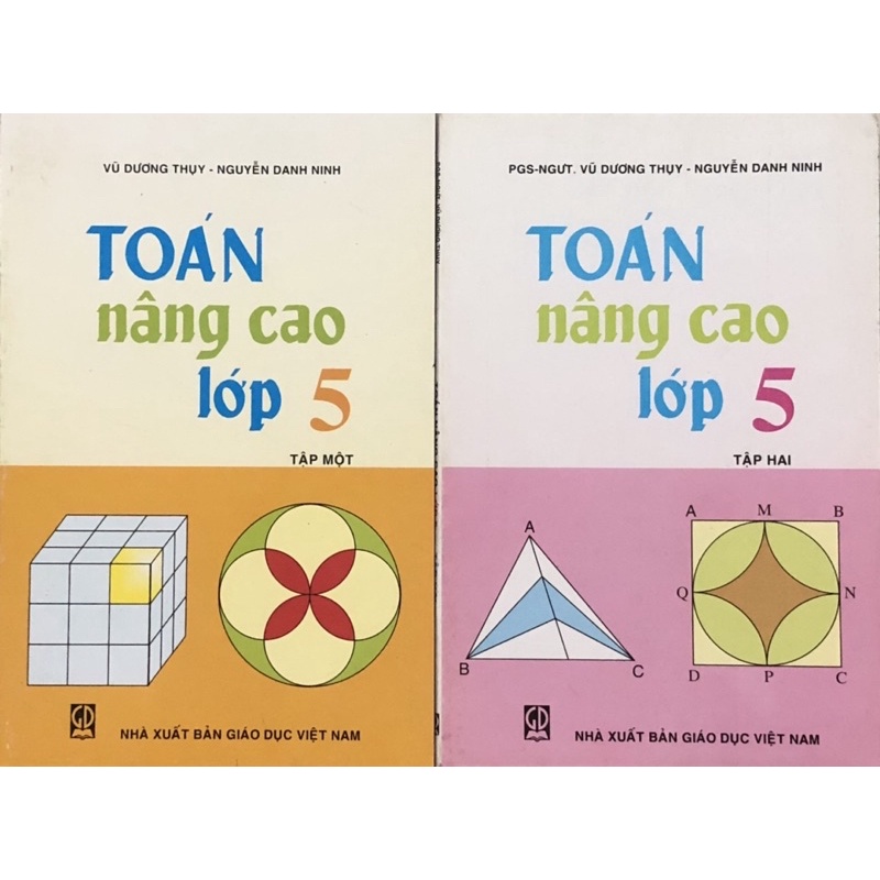 Sách - (Combo 2 tập) Toán Nâng Cao Lớp 5