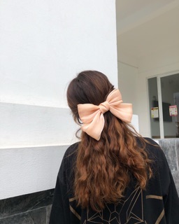 (Hà Nội) Ribbon Kẹp Tóc Nơ Bản To