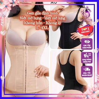 Áo gen gile định hình nịt bụng siết eo nâng ngực chống chảy xệ, giảm mỡ bụng & nách thần thánh