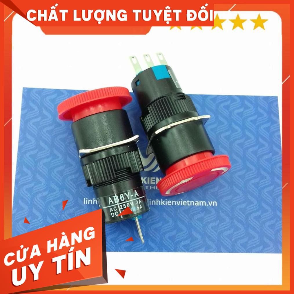 NÚT NHẤN STOP LA16-11ZS 16mm / Nút dừng khẩn cấp / Emergency button - I6H10