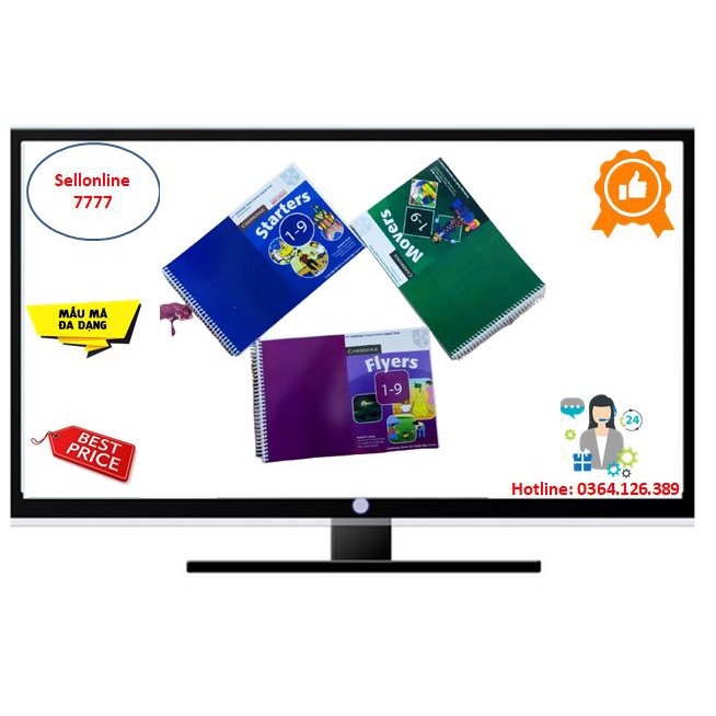 Test Starter, Movers, Flyer 1-9 (chọn 1 tùy ý từ starter, Mover, Flyers)