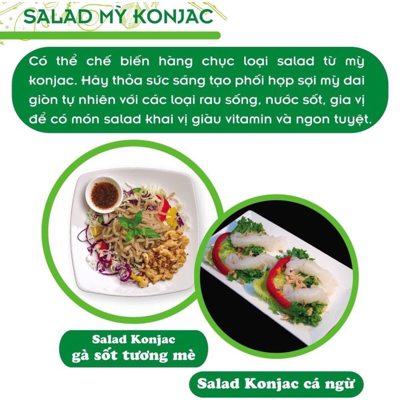 Bún/Mỳ ăn kiêng Konjac Excook, mì Konjac không tinh bột eat clean giảm cân hiệu quả