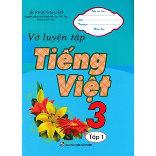 Sách - Vở Luyện Tập Tiếng Việt 3 Tập 1