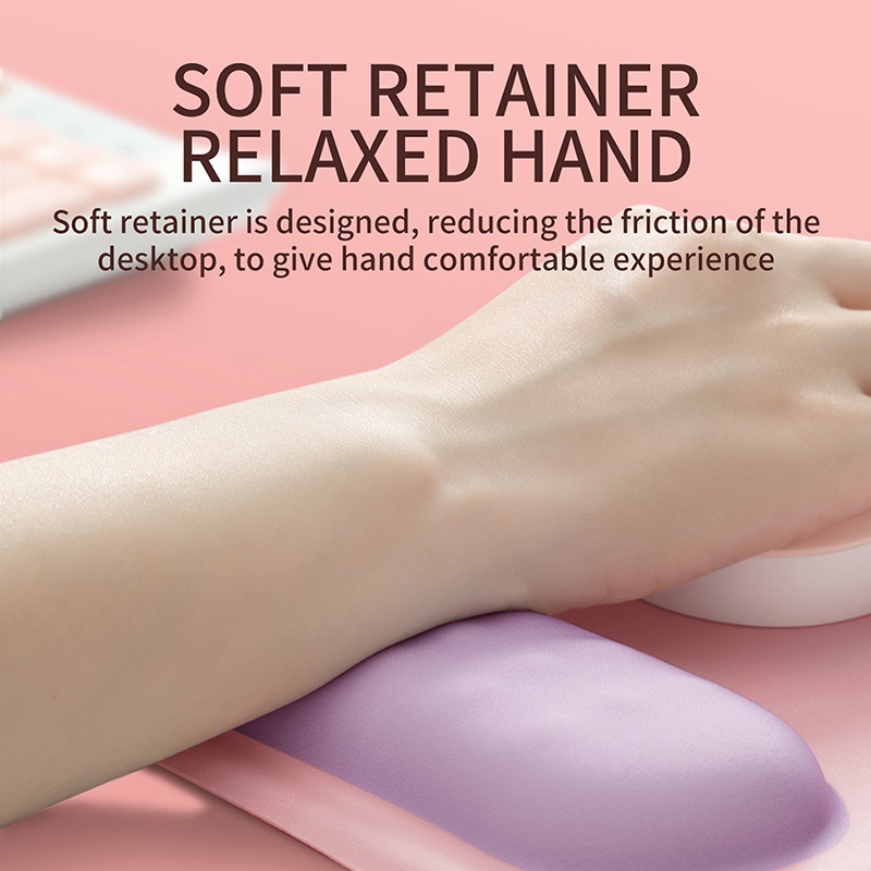 Đệm Lót Chuột Bằng Gel Silicone Siêu Mềm Chống Trượt Thoải Mái