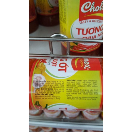Tương ớt chua ngọt Cholimex chai PET 270g