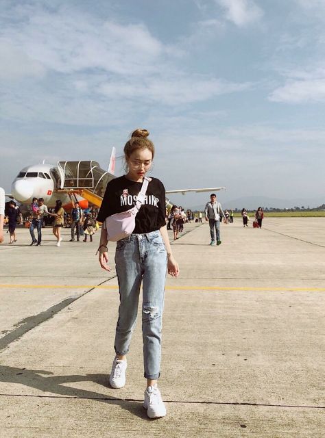 Túi cps size 20 đeo ngang bụng kèm túi giấy | BigBuy360 - bigbuy360.vn