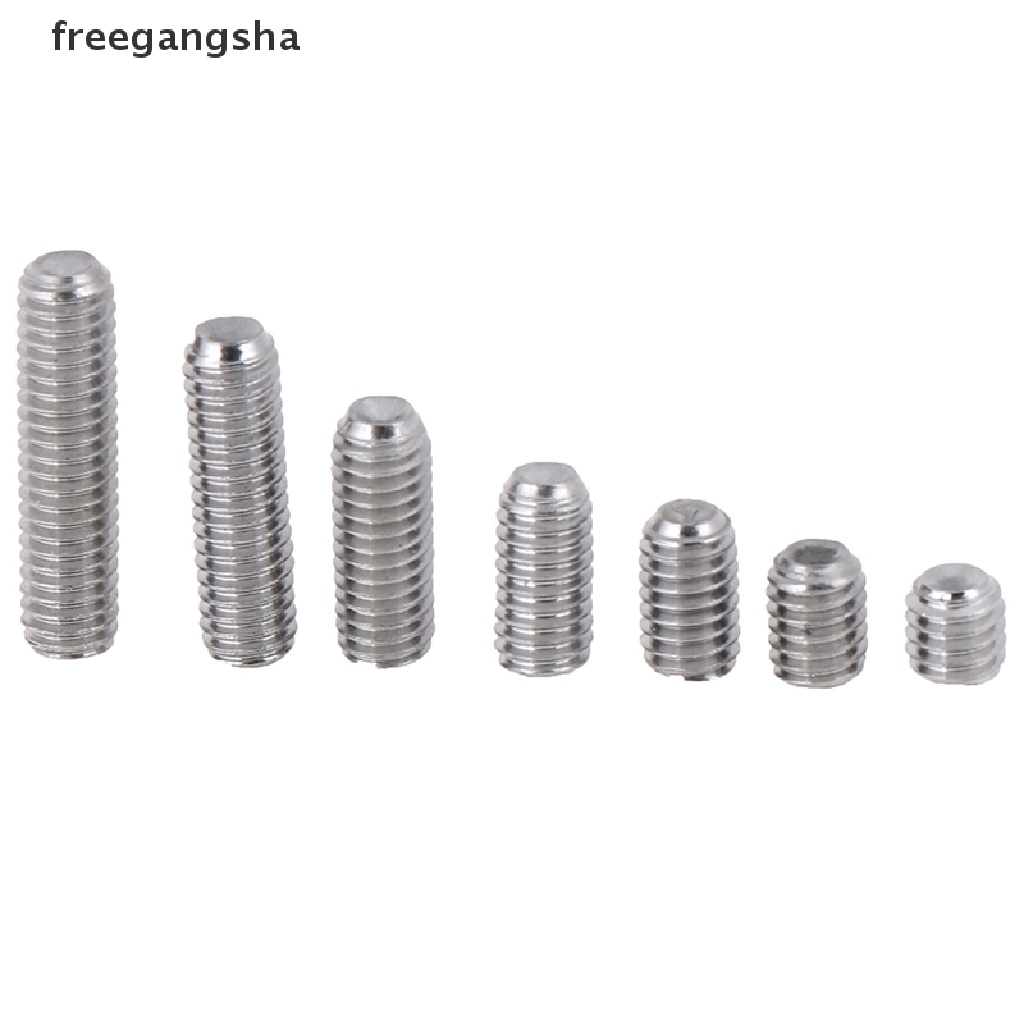 Bộ 50 ốc vít không gỉ đầu lục giác không đầu đầu lõm cấp M3 M4 2-35Mm FDH