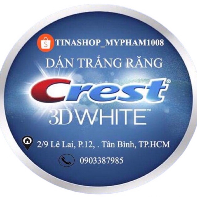 DÁN TRẮNG RĂNG CREST 3D TP.HCM