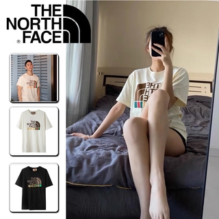 Áo Thun Ngắn Tay In Chữ Thenorthface Thời Trang Unisex