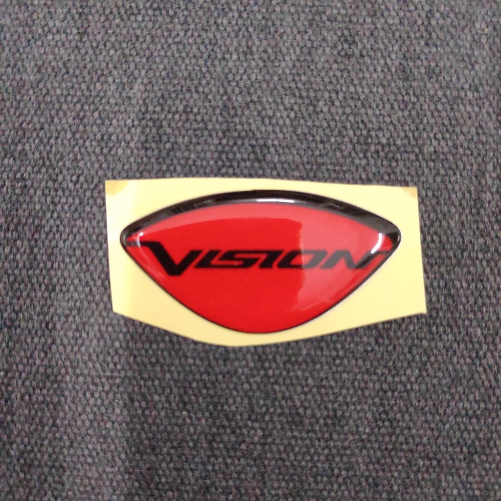 [GIÁ GỐC]  TEM CHỮ NỔI XE MÁY MANG PHONG CÁCH ĐỎ ĐEN TRANG TRÍ XE THỂ HIỆN ĐẲNG CẤP