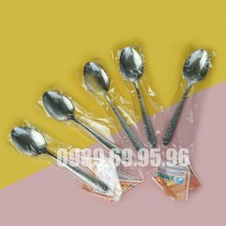 Thìa súp hoa inox tiện dụng ( 19cm )