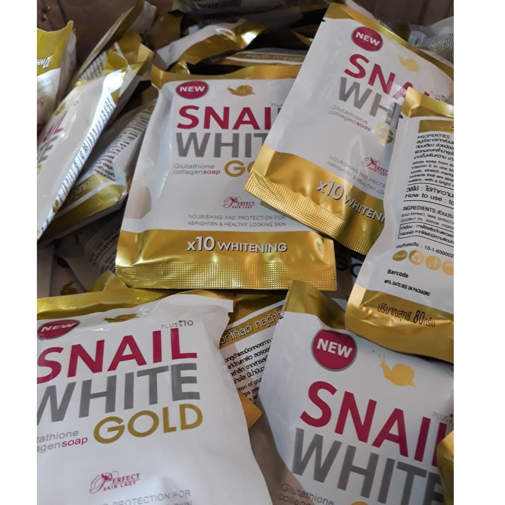 Xà Bông Snail Whit Ốc Sên Dưỡng Trắng