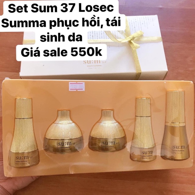 Set SU:M 37° Losec Summa  5pcs