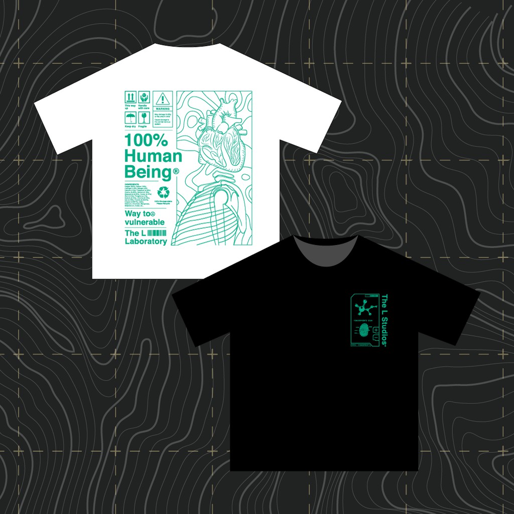 THELSTUDIOS - Tee Human (Áo thun Human trắng và đen) | BigBuy360 - bigbuy360.vn