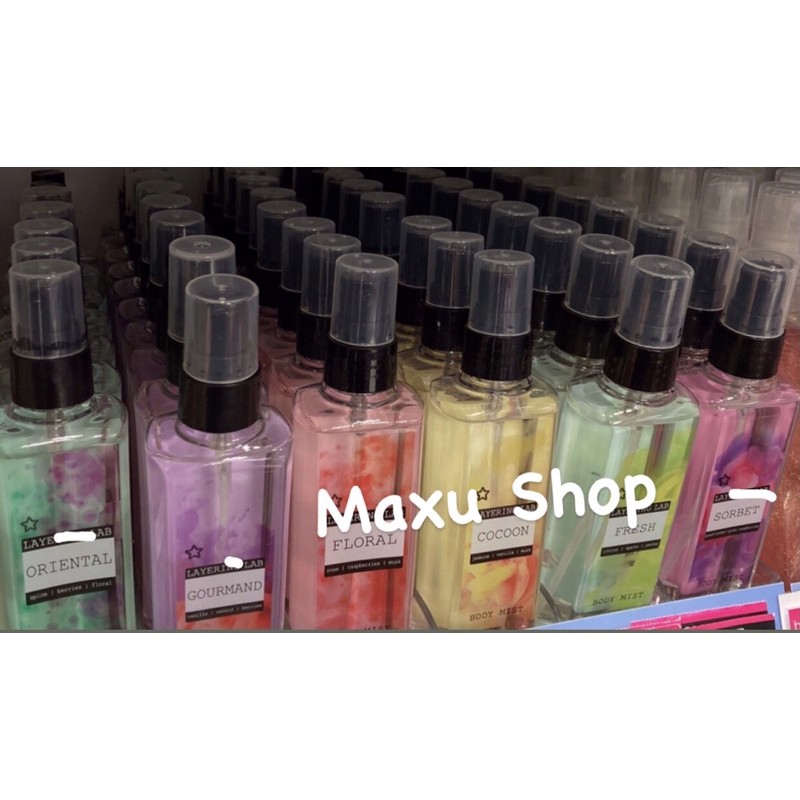 Xịt thơm toàn thân Superdrug Layering Lab Body Mist 100ml