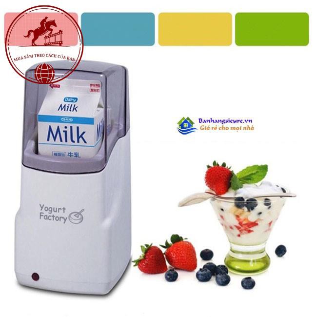 Máy Làm Sữa Chua Nhật Bản Tại Nhà Yogurt Maker, 3 Nút Tự Động Công Nghệ Mới, Bảo Hành 12 Tháng