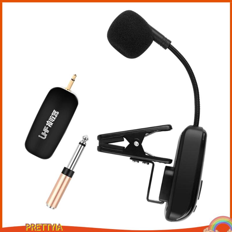Micro Kẹp Kèn Saxophone Không Dây Cho Kèn Trombone Clarinet Tuba