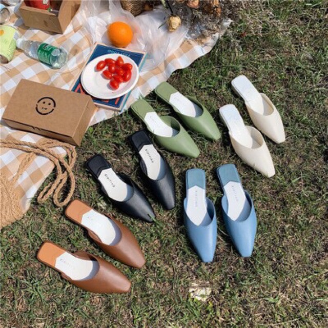 Dép Sục Nhựa Mules XiXiTAO Hot Trend - Hàng Loại 1