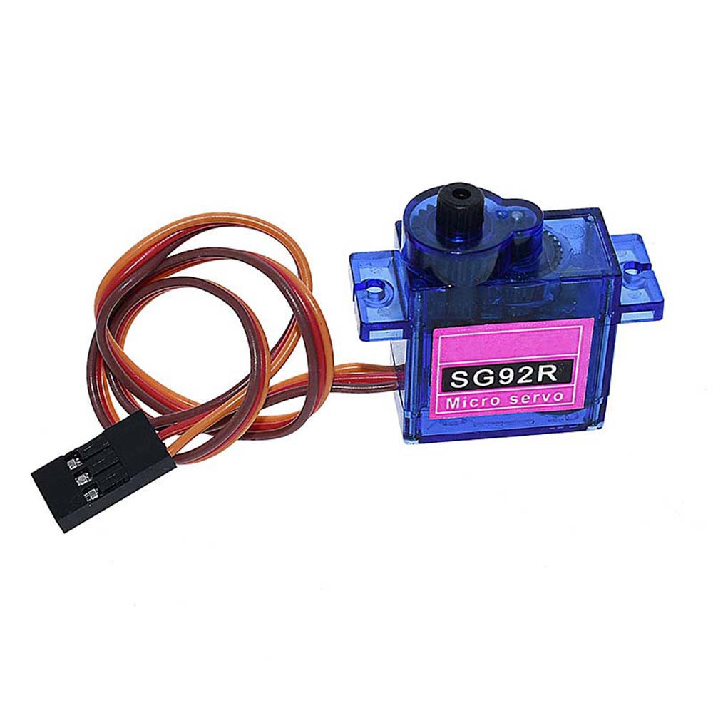 [COD] Micro Aeromodelling Robot For RC Model Helicopter Parts Motor Blue Remote Control SG92R Replace SG90 Servo Aircraft model/Multicolor