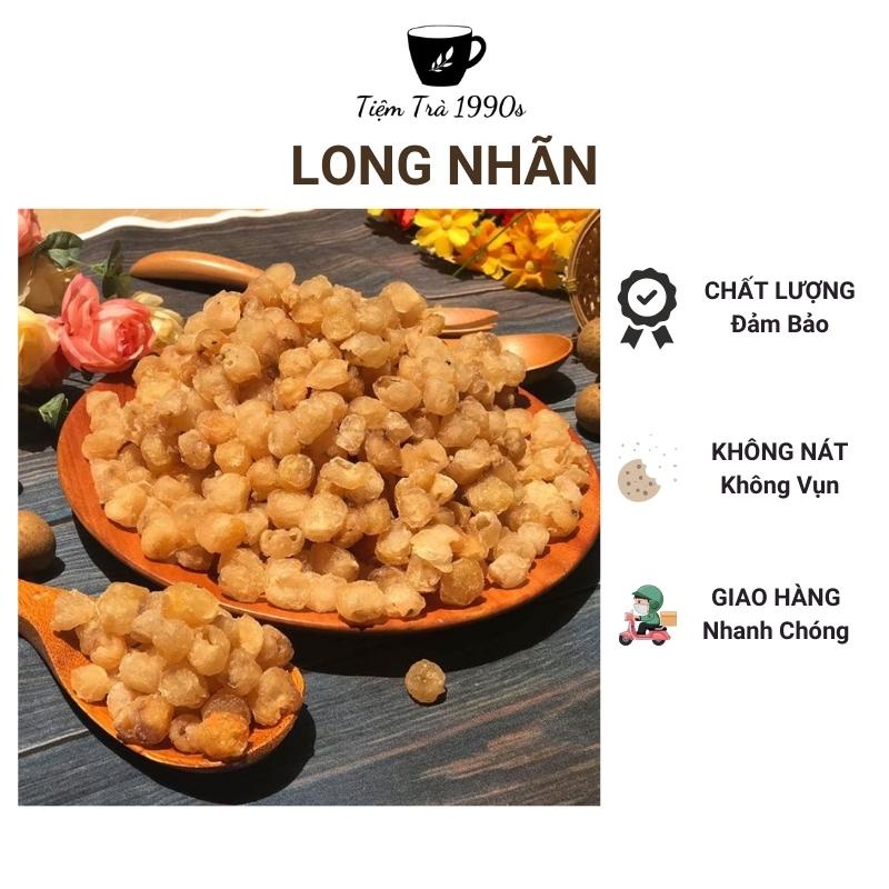 Long Nhãn Sấy Nguyên Chất Cải Thiện Giấc Ngủ Tốt Cho Tim Mạch Thành Phần Tự Nhiên An Toàn Sức Khỏe - Tiệm Trà 1990s