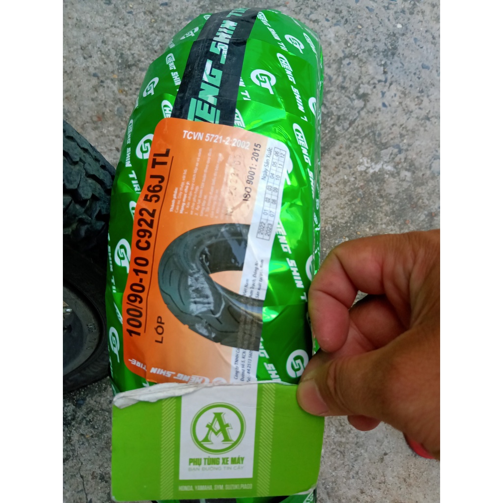 LỐP XE MÁY CHENGSHIN 100/90-10