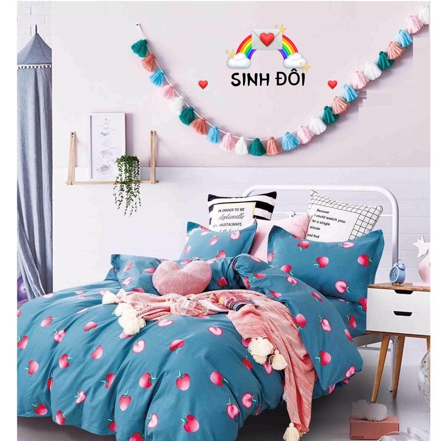 BỘ DRAP GIƯỜNG/ GA GIƯỜNG COTTON 100% - CH-768