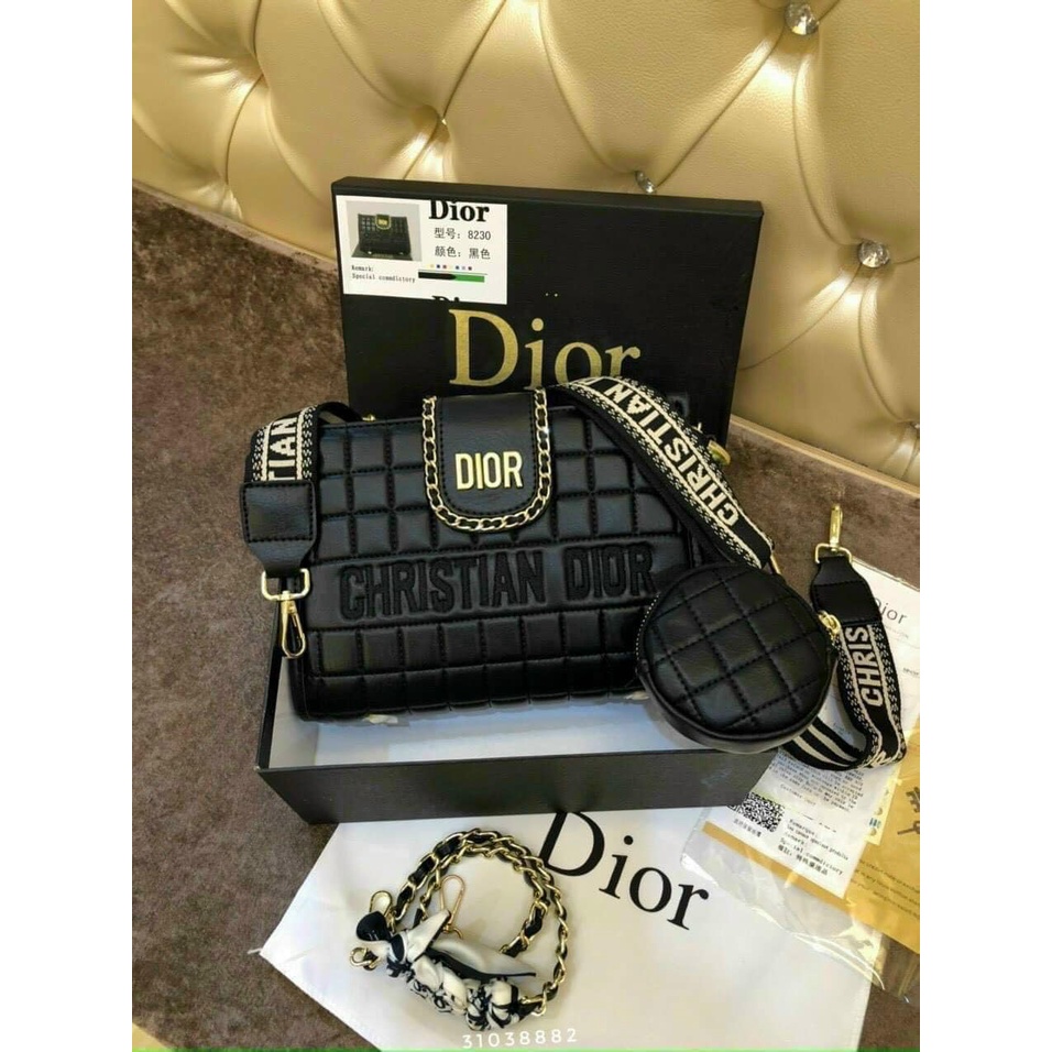 Túi xách dior kết hợp đeo vai và đeo chéo thời trang