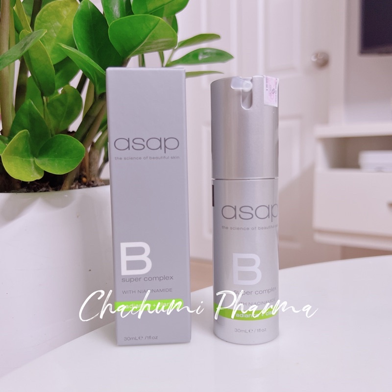 Serum Super B Complex Asap 30ml dưỡng sáng da, giảm mụn