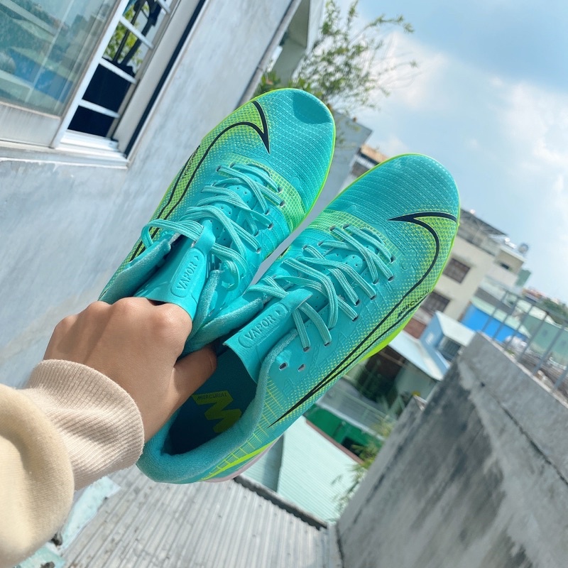 Giày đá bóng Mercurial vapor 14 TF ( Xanh ngọc )