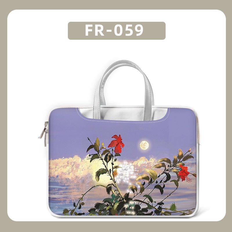 Túi đựng laptop bằng da PU chống sốc chống thấm nước 13 14 15 16 17 inch