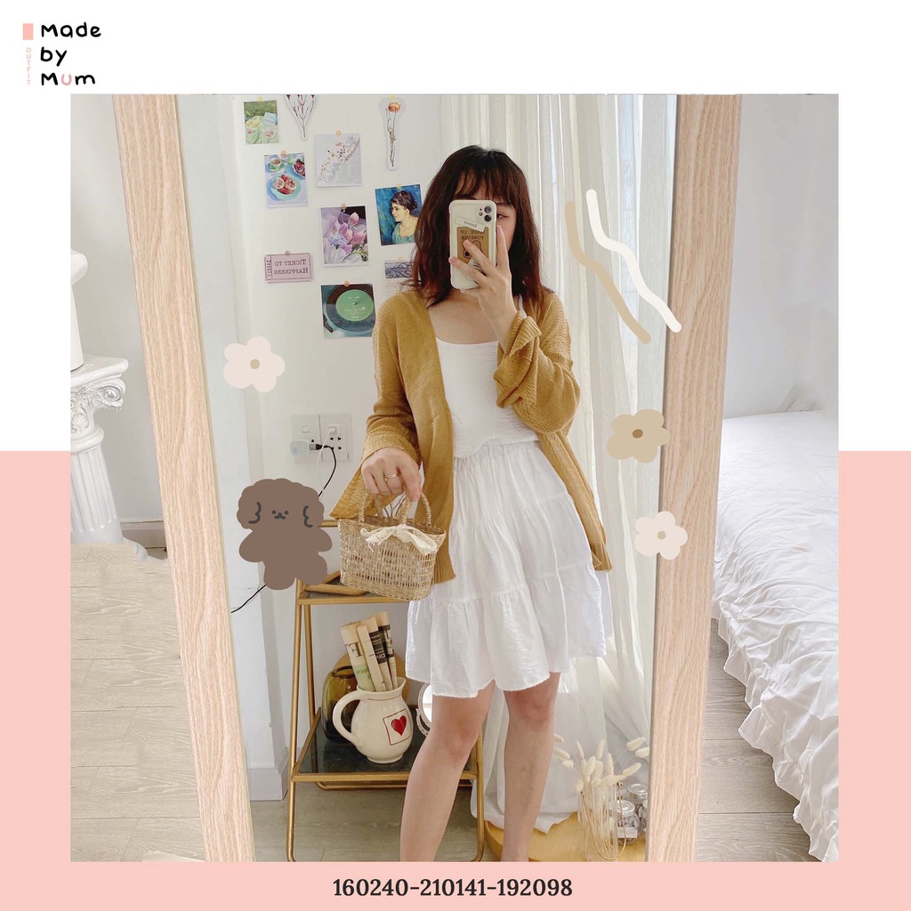 Áo Len Candigan Mỏng Nhẹ Nhàng