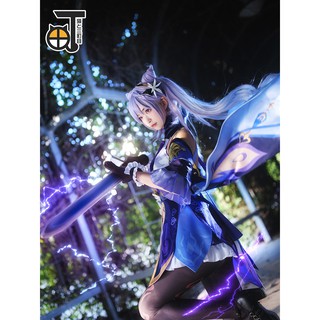 [ORDER] Trang phục COSPLAY Keqing trong Genshin Impact (có kèm ảnh thật)