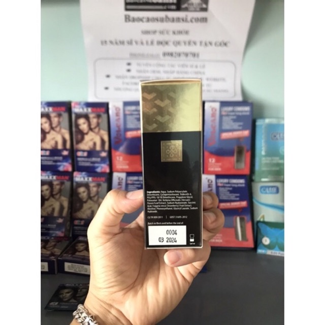 Titan Gel  (Gold - Red) 50ml - [100% Cam Kết Chính Hãng] - Tăng Kích Thước Dương Vật Hiệu Quả Cho Phái Mạnh.
