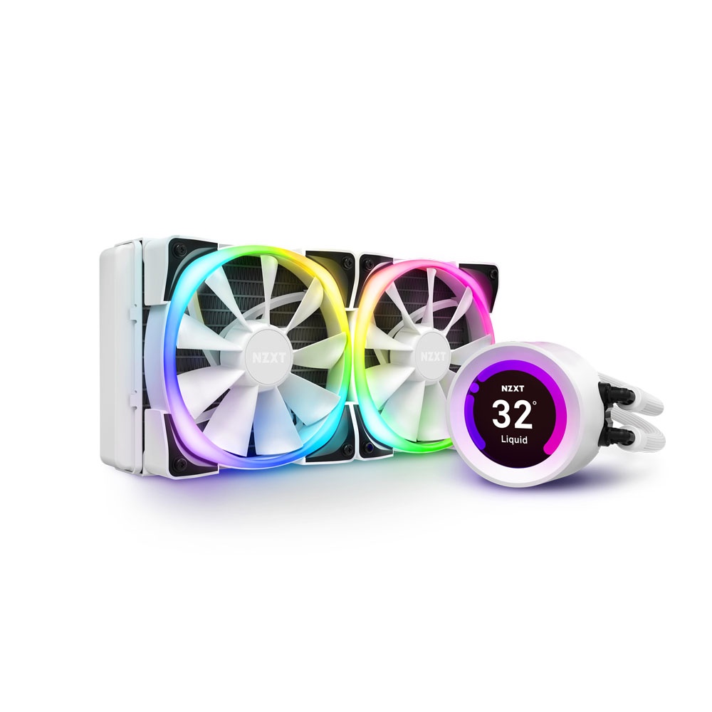 Tản nhiệt nước AIO NZXT Kraken Z53 RGB Matte White (240mm)