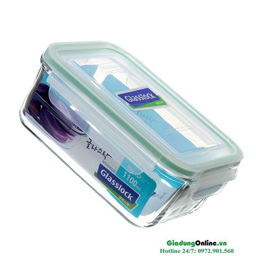 Hộp đựng thủy tinh GLASSLOCK 1090ml MCRB110