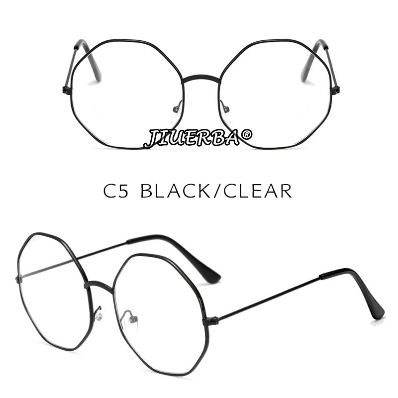 Mắt kính gọng kim loại chống tia UV400 phong cách thời trang cho nữ