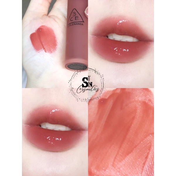 Son kem 3CE BLUR WATER TINT Sepia Laydown Casual Affair Double Wind