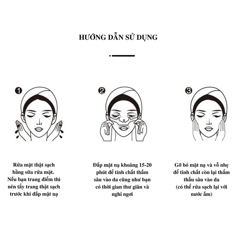 Mặt nạ hình thú cấp nước, trắng da, mờ thâm, chống lão hoá