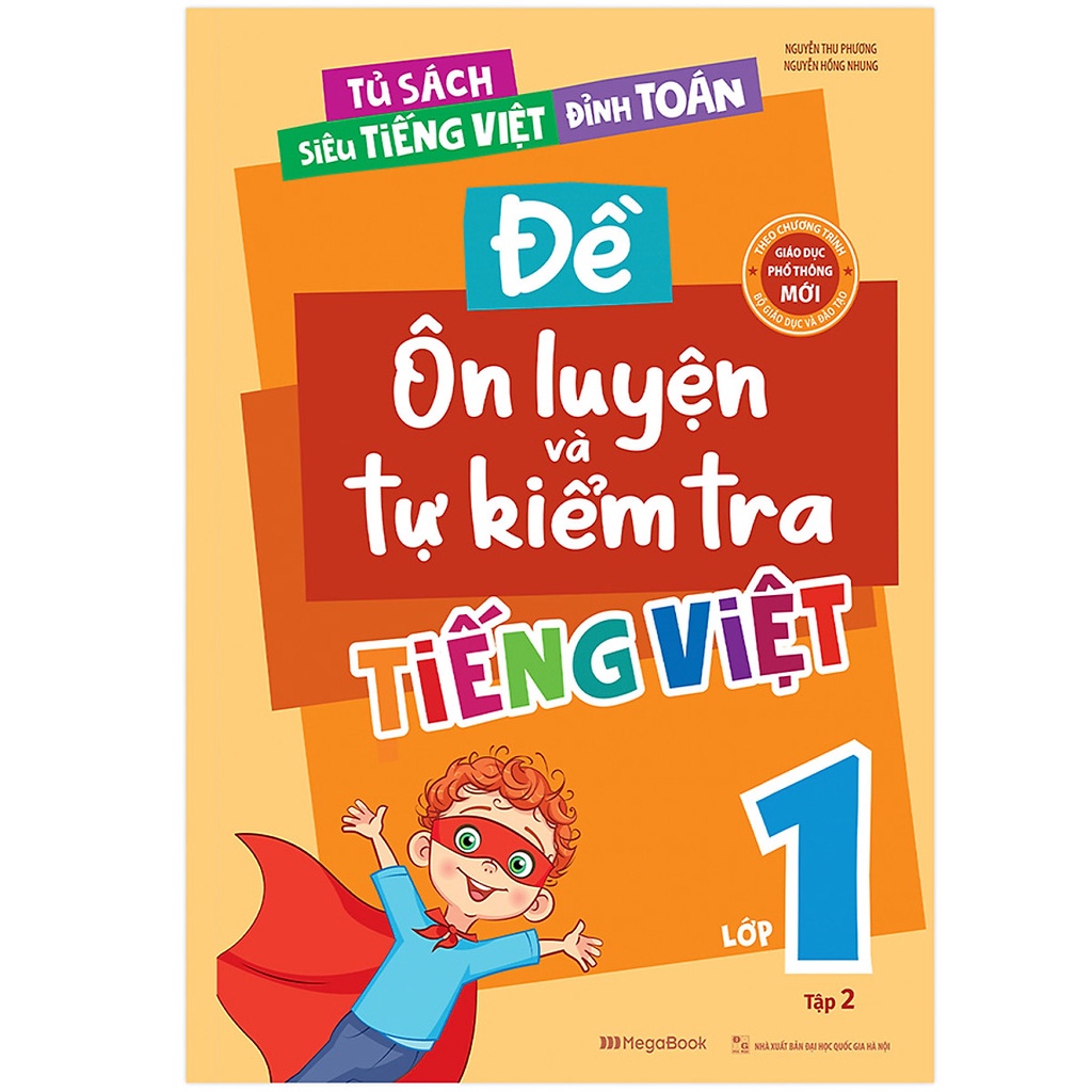 Sách - Đề Ôn Luyện Và Tự Kiểm Tra Tiếng Việt - Toán Lớp 1 - Tập 1 Và Tập 2