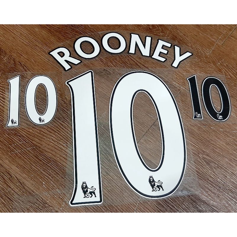 BỘ NAMESET ROONEY 10