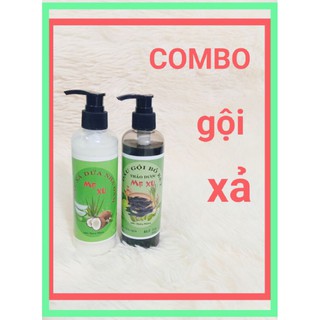 [ GIÁ HỦY DUYỆT ]COMBO DẦU GỘI BỒ KẾT + DẦU XẢ DỪA