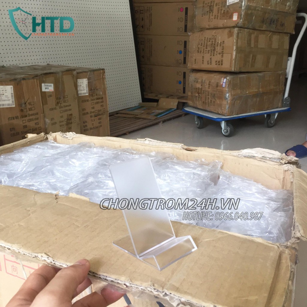 ĐẾ MICA TRƯNG BÀY ĐIỆN THOẠI TRONG SUỐT | BigBuy360 - bigbuy360.vn