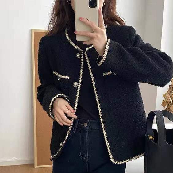 Áo Khoác Ngắn Phong Cách Hàn Quốc Thời Trang Cho Nữ