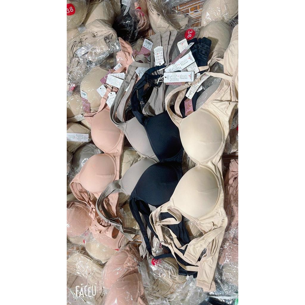 Áo ngực nữ cotton đệm mỏng không cotton mềm êm quả tròn 614