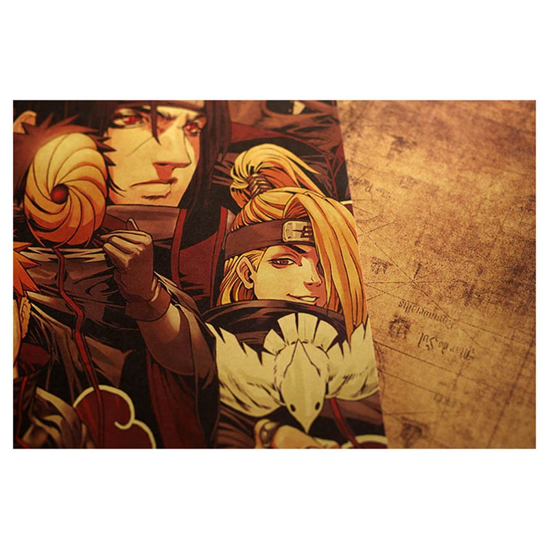 Tmdbyx Áp Phích Phim Hoạt Hình Naruto Treo Tường Trang Trí
