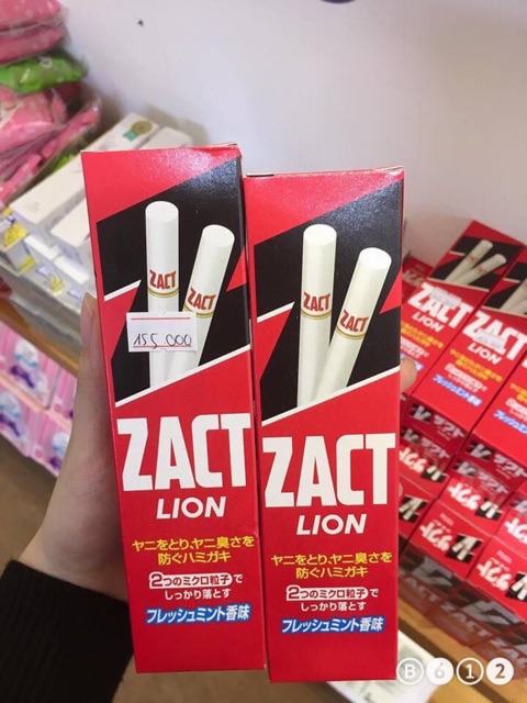 Kem Đánh Răng Dành Cho Người Hút Thuốc ZACT LION _SUIKASHOP