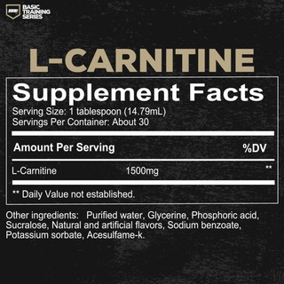 Thực phẩm tan mỡ Carnitine Liquid 355ml
